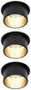 Paulmann 93379 Gil LED ugradna svjetiljka LED LED fiksno ugrađena 18 W crna (mat), zlatna