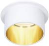 Paulmann 93380 Gil LED ugradna svjetiljka LED LED fiksno ugrađena 6.5 W mat-bijela, zlatna