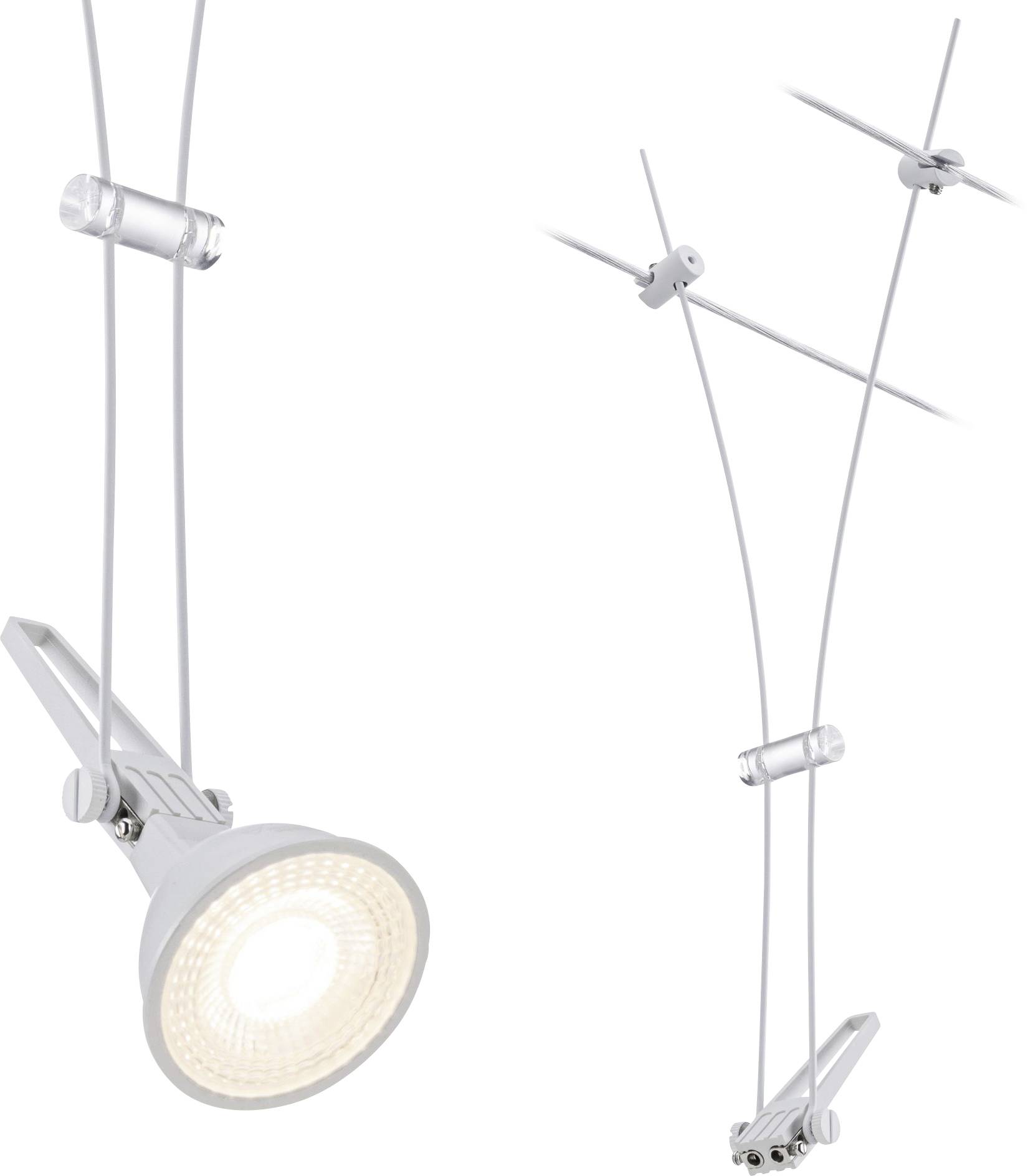 Paulmann 12V-kabelsysteem lamp GU5.3 Wit (mat)