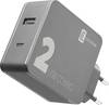 Cellularline USB punjač ženski konektor USB 2.0 tipa A, ženski konektor USB-C® utičnica
