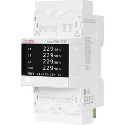 Digitalni uređaj za mjerenje napona s displejom koji prikazuje naponske vrijednosti za L1, L2, L3 kao 229,99 V, 229,98 V i 229,98 V.