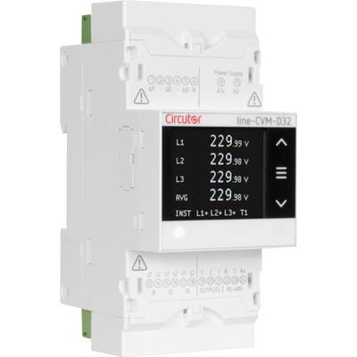 Digitalni mjerni uređaj s zaslonom prikazuje napone: L1 229,99 V, L2 229,98 V, L3 229,98 V, prosjek 229,98 V.