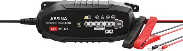 Absina 301008 301008 automatski punjač 6 V, 12 V 3.8 A