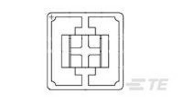 TE Connectivity 1571384-4 TE AMP Tactile Switches poklopac tipke crna 1 St. Package