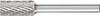 PFERD TOOLS 21000015 glodalo za metal cilindar dužina 60 mm Dimenzija proizvoda, Ø 10 mm Radna duljina 20 mm Promjer osovine 6 mm