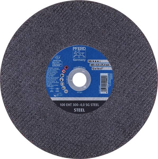 PFERD TOOLS 100 EHT 300-4,0 SG STEEL/25,4 61329125 rezna ploča ravna 300 mm 20 St. lijevano željezo, čelik