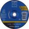 PFERD TOOLS 62023640 E 230-7 PSF STEELOX ploča za grubu obradu s glavom promjer 230 mm Promjer bušotine 22.23 mm nehrđajući čelik, čelik 10 St.
