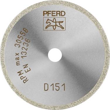 PFERD TOOLS 68405015 D1A1R 50-1,4-6 D 151 GAD dijamantna rezna ploča promjer 50 mm Promjer bušotine 6 mm duroplast, staklo, tvrdi metal, abrazivni materijali, tehnička keramika 1 St.