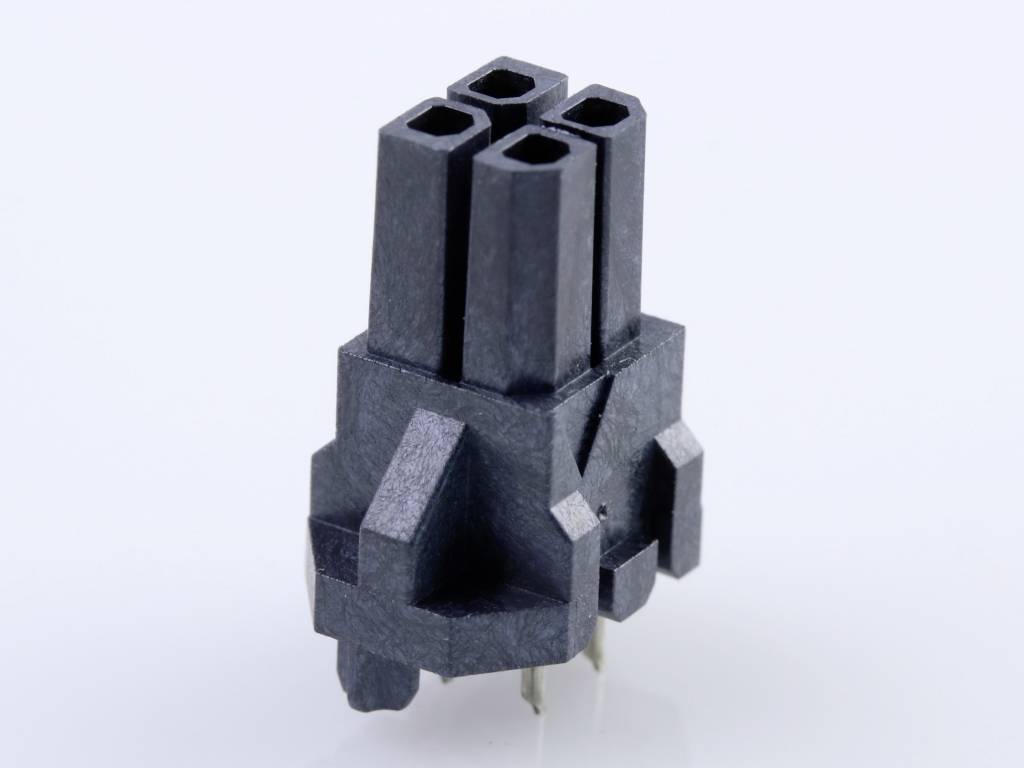Molex ugradna standardna letva s muškim kontaktima Ukupan broj polova 4 Raster: 3 mm 447690401 1 St. Tray