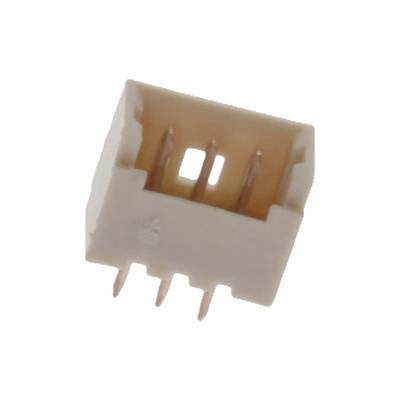 Bijeli plastični utikač s četiri metalne čivije, pogodan za električno spajanje u elektroničkom uređaju.
