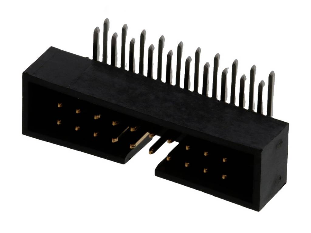 Molex 702472051 Male connector Lage bouwvorm Rastermaat: 2.54 mm Totaal aantal polen: 20 Aantal rijen: 2 1 stuk(s) Tray