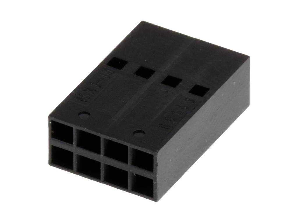 Molex 901430008 Female behuizing (kabel) Totaal aantal polen: 8 Rastermaat: 2.54 mm Inhoud: 1 stuk(s) Bag