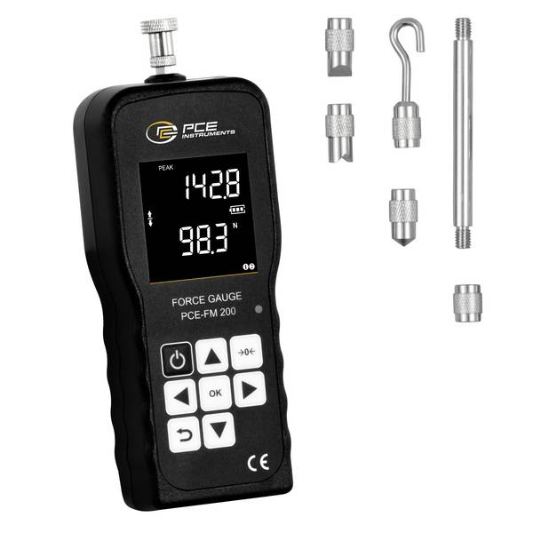 PCE Instruments PCE-FM 200 dinamometar  tvornički standard (vlastiti)