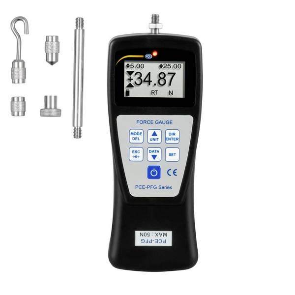 PCE Instruments PCE-PFG 50 dinamometar  tvornički standard (vlastiti)