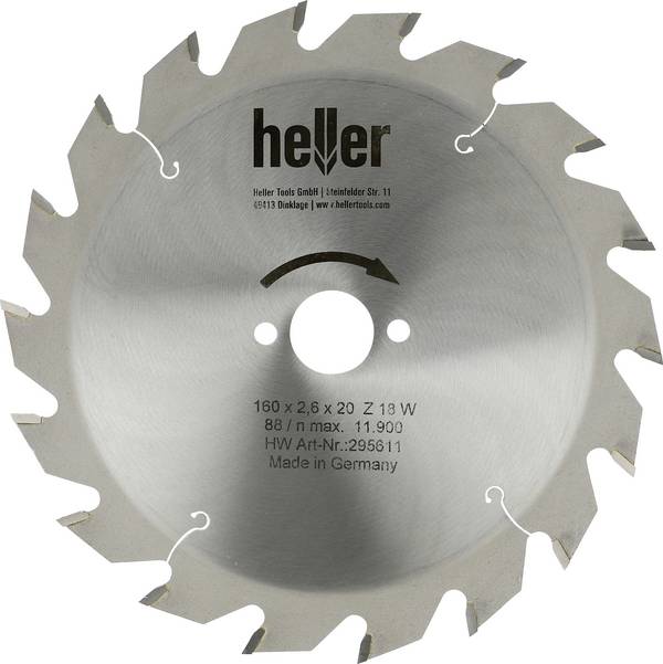 Heller  29554 3 list kružne pile   1 St.