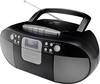 soundmaster SCD7800SW radio s kasetofonom DAB+ (1012), UKW (1014) AUX, CD, kaseta, USB funkcija alarma crna