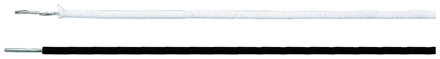 HELU 46613-100 Hogetemperatuurdraad SiD 1 G 1.50 mm² Groen-geel 100 m