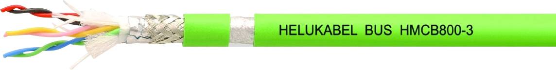 HELU TOPGEBER 512 Buskabel 4 x 0.20 mm² + 2 x 0.38 mm² Groen 804767 100 m