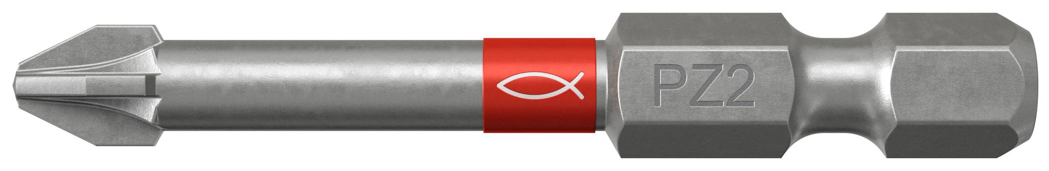 Fischer 557842 FPB PZ 2 W 1 Kruis-bit Aandrijving: 1/4 (6,3 mm) Uitvoering: Kruiskop Pozidriv PZ 2