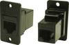 Cliff FM SLIM FT CAT6 SHLD 3.2 RUPA CP30622SX1 adapter, ugradbeni crna 1 St.