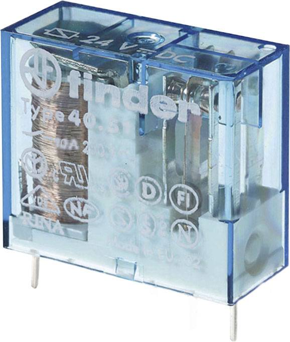 Finder 40.51.7.012.0000 Printrelais 12 V/DC 10 A 1x wisselcontact 1 stuk(s)