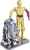 Metal Earth Star Wars Set C-3PO + R2D2 metalni komplet za slaganje