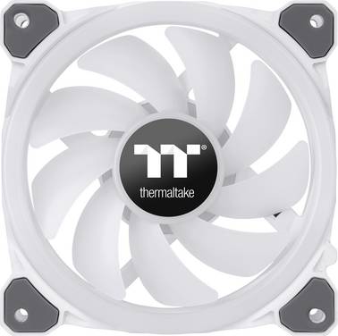 Thermaltake Riing Trio 12 RGB Radiator Fan White TT Premium Edition ventilator za PC kućište bijela (Š x V x D) 120 x 25 x 120 mm uklj. LED rasvjeta