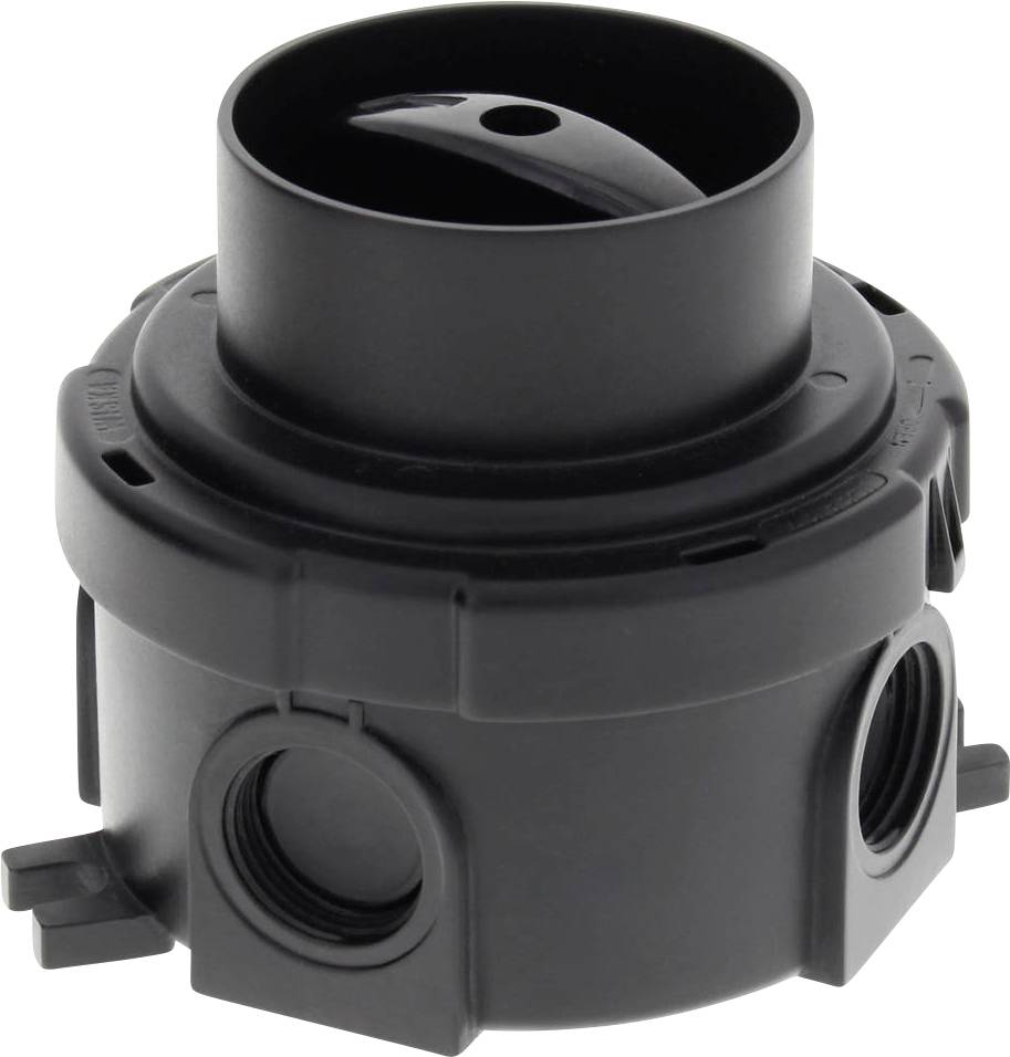 Wiska 10110649 COMBI 304 SWITCH RS/6-1 BK Draaischakelaar 250 V 10 A IP66 1 stuk(s)