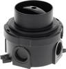 Wiska 10110650 COMBI 304 SWITCH RS/7-1 BK okretni prekidač 250 V 10 A IP66 1 St.