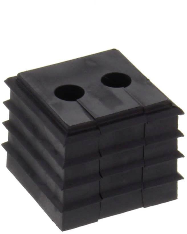 Wiska CDKG 2x4-5 HB BK Dicht-inzetstuk Kunststof 10 stuk(s)
