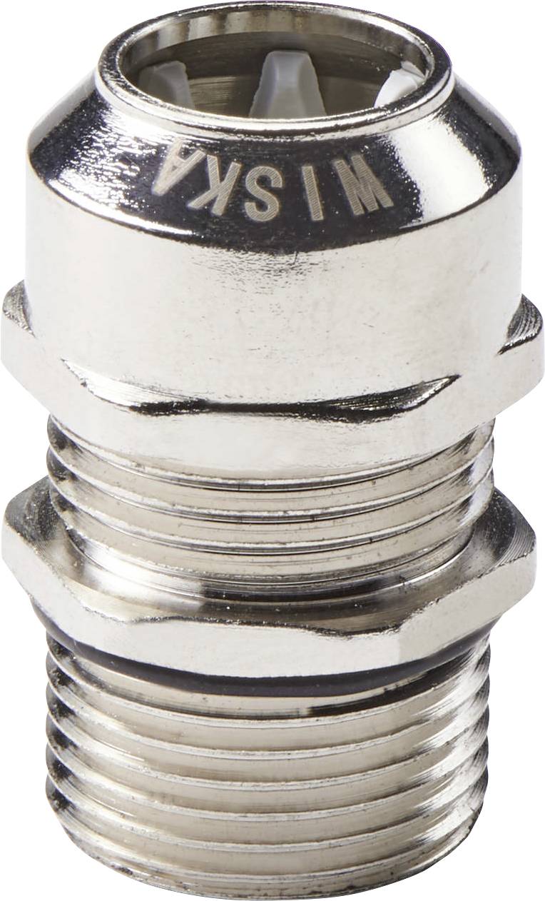 Wiska 10108742 Wartel Slagvast, Met trekontlasting, Met dichting M20 Zinkspuitgietwerk Natuur 50 stuk(s)