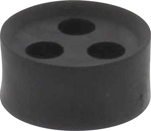 Wiska 10102169 MFD 32/03/065 Meervoudig dicht-inzetstuk Slagvast, Met trekontlasting M32 M32 Kunststof Zwart (RAL 9005) 25 stuk(s)