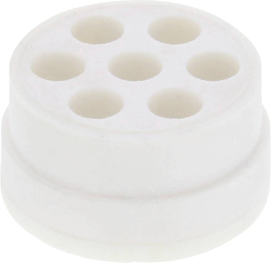 Wiska 10105588 MFD 75/03/220 RW Meervoudig dicht-inzetstuk Slagvast, Explosiebestendig, Met trekontlasting M75 M75 Kunststof Wit 25 stuk(s)