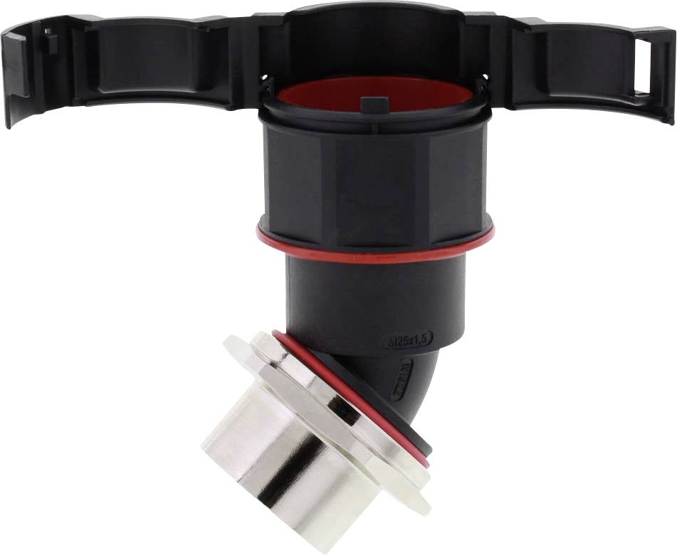 Wiska 10107344 EMBF45I-29-32-BK Schroefbevestiging Zwart 45° 10 stuk(s)