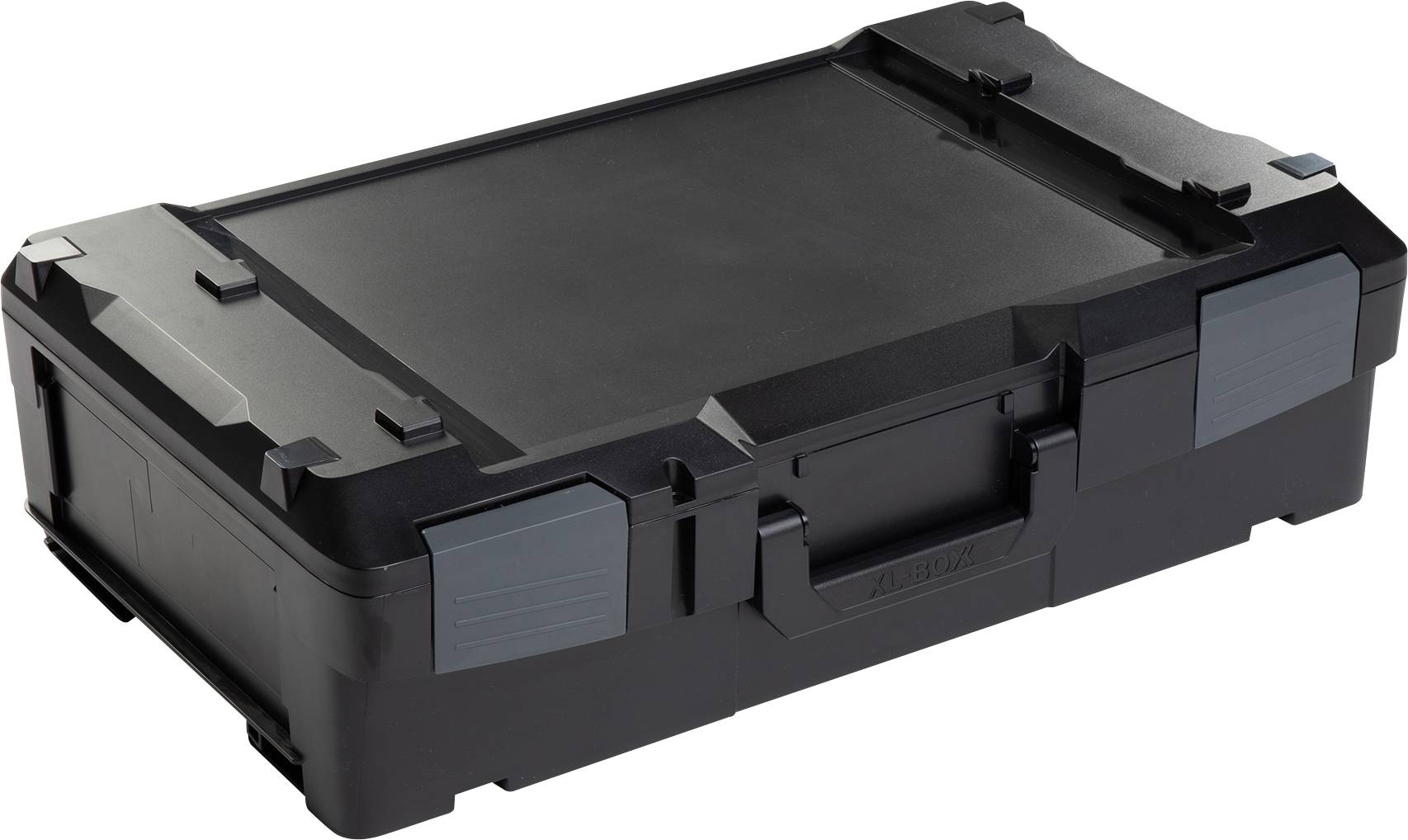 Sortimo XL-BOXX 6100000021 Verktygsl&aring;da (tom) ABS Svart (L x B x H) 607 x 395 x 179 mm