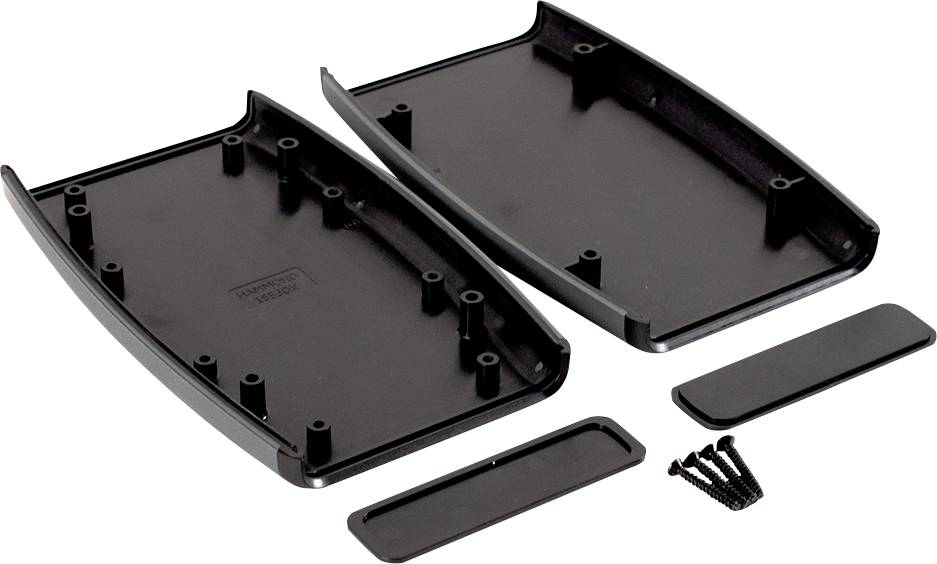 Hammond Electronics 1553DXBK Handbehuizing 147 x 89 x 25 ABS Zwart 1 stuk(s)