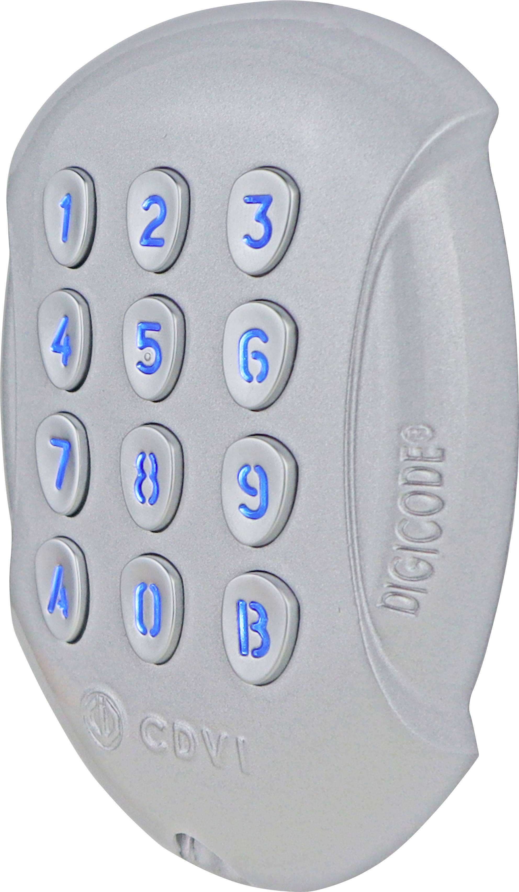 CDVI Security F0201000047-J brava s kodom 12 V, 24 V, 48 V IP65 Bluetooth sposoban, s osvijetljenom tipkovnicom