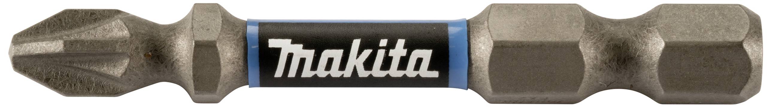 Nastavak za električni odvijač s križnim nožem i logotipom tvrtke na crnoj pozadini. Pogodan za električne alate.
