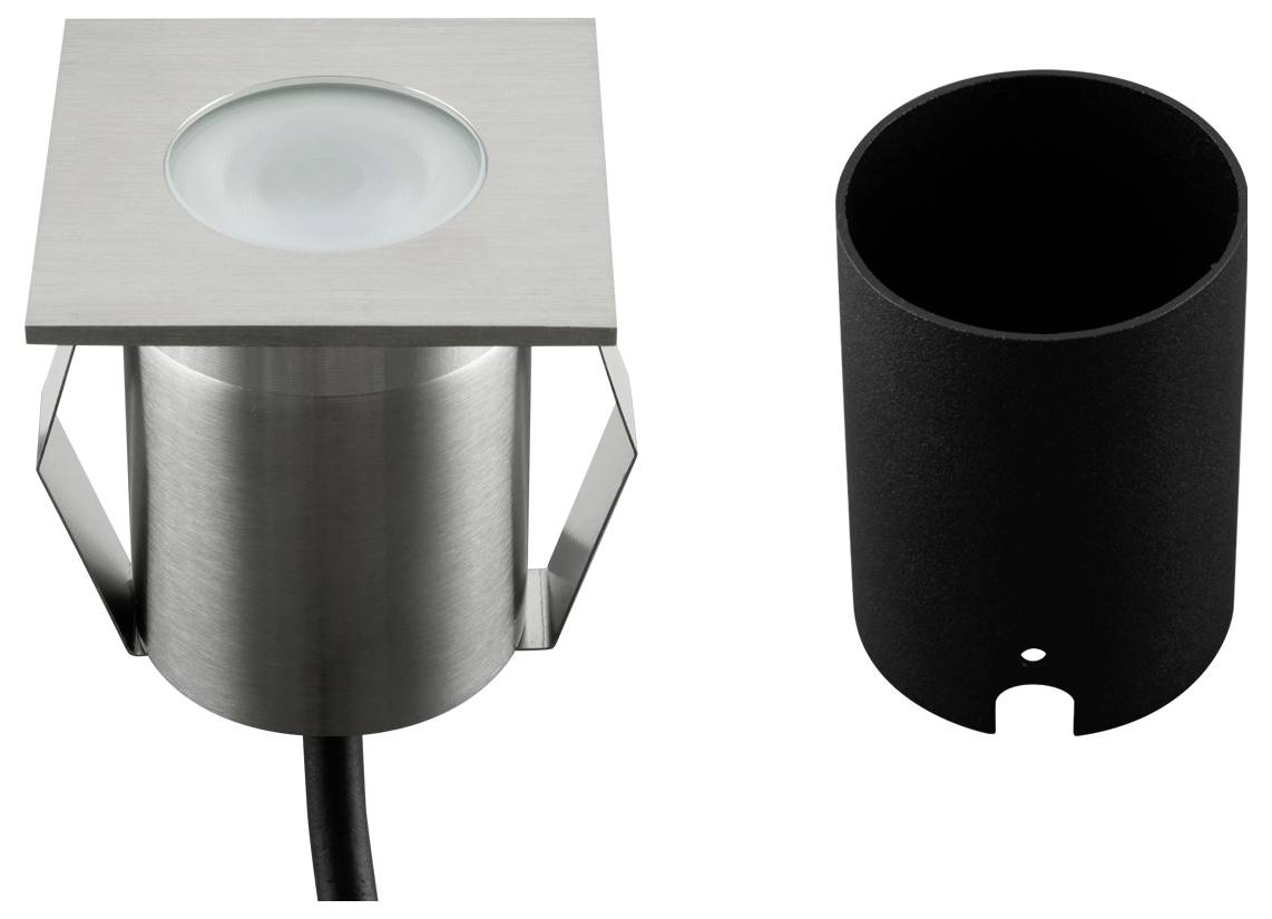 EVN 654120 654120 ugradno podno svjetlo LED fiksno ugrađena LED 2 W plemeniti čelik-1
