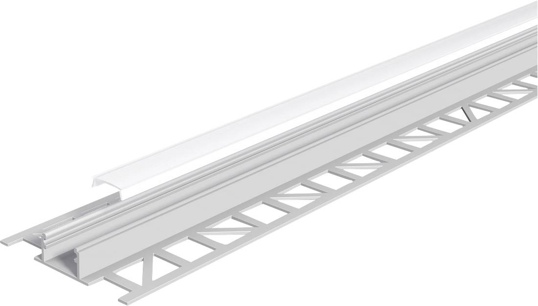 EVN APFL2AM200 APFL2AM200 Profiel Aluminium (l x b) 2000 mm x 57.00 mm 1 stuk(s)