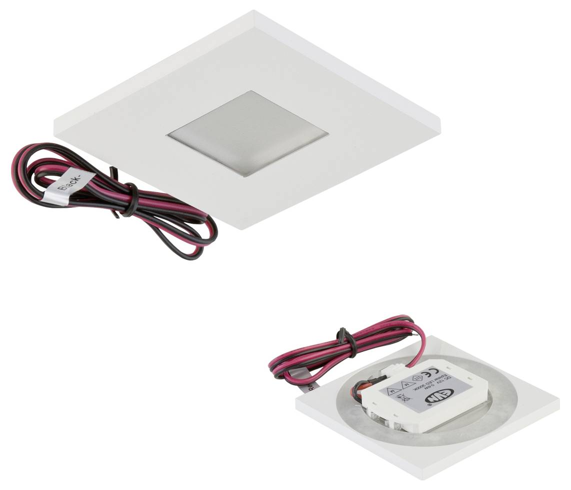 EVN LQ4601W LQ4601W LED ugradbena zidna svjetiljka LED LED fiksno ugrađena 0.6 W bijela-1