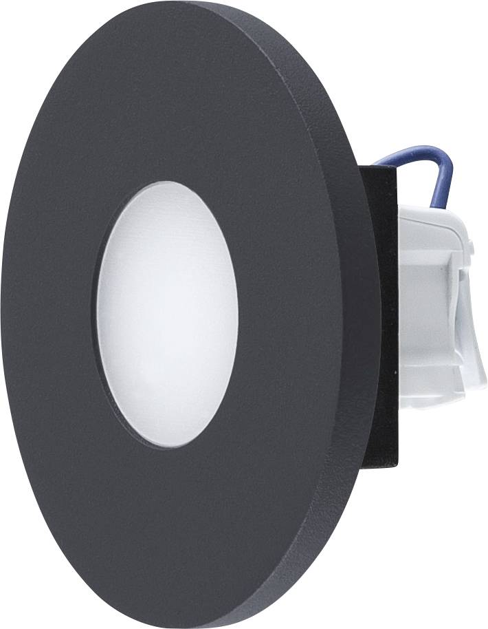 EVN LR01840A LR01840A LED-wandinbouwlamp LED LED vast ingebouwd 1.8 W Antraciet