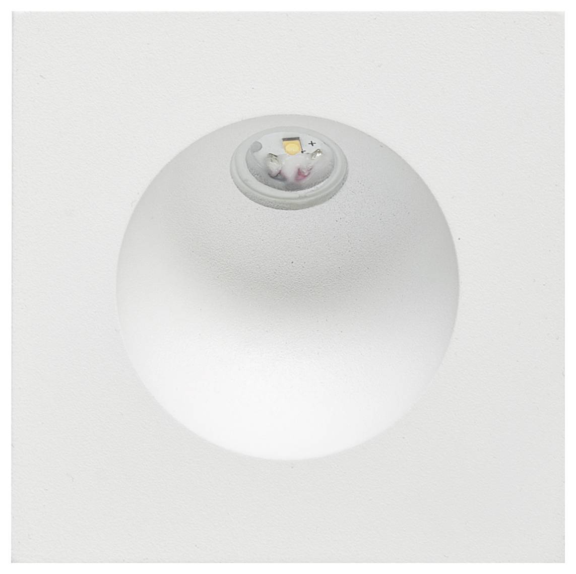 EVN P20402 P20402 LED ugradbena zidna svjetiljka LED LED fiksno ugrađena 2 W bijela-1
