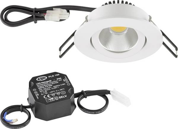 EVN PC20N90102 PC20N90102 LED ugradna svjetiljka   LED LED fiksno ugrađena 8.4 W bijela
