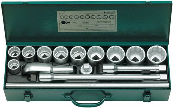 Stahlwille 55A/10/5 komplet nasadnih ključeva  3/8"   96054101