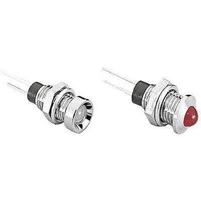 Bulgin DX1118/RD LED smjerni krom boja 2 V-0
