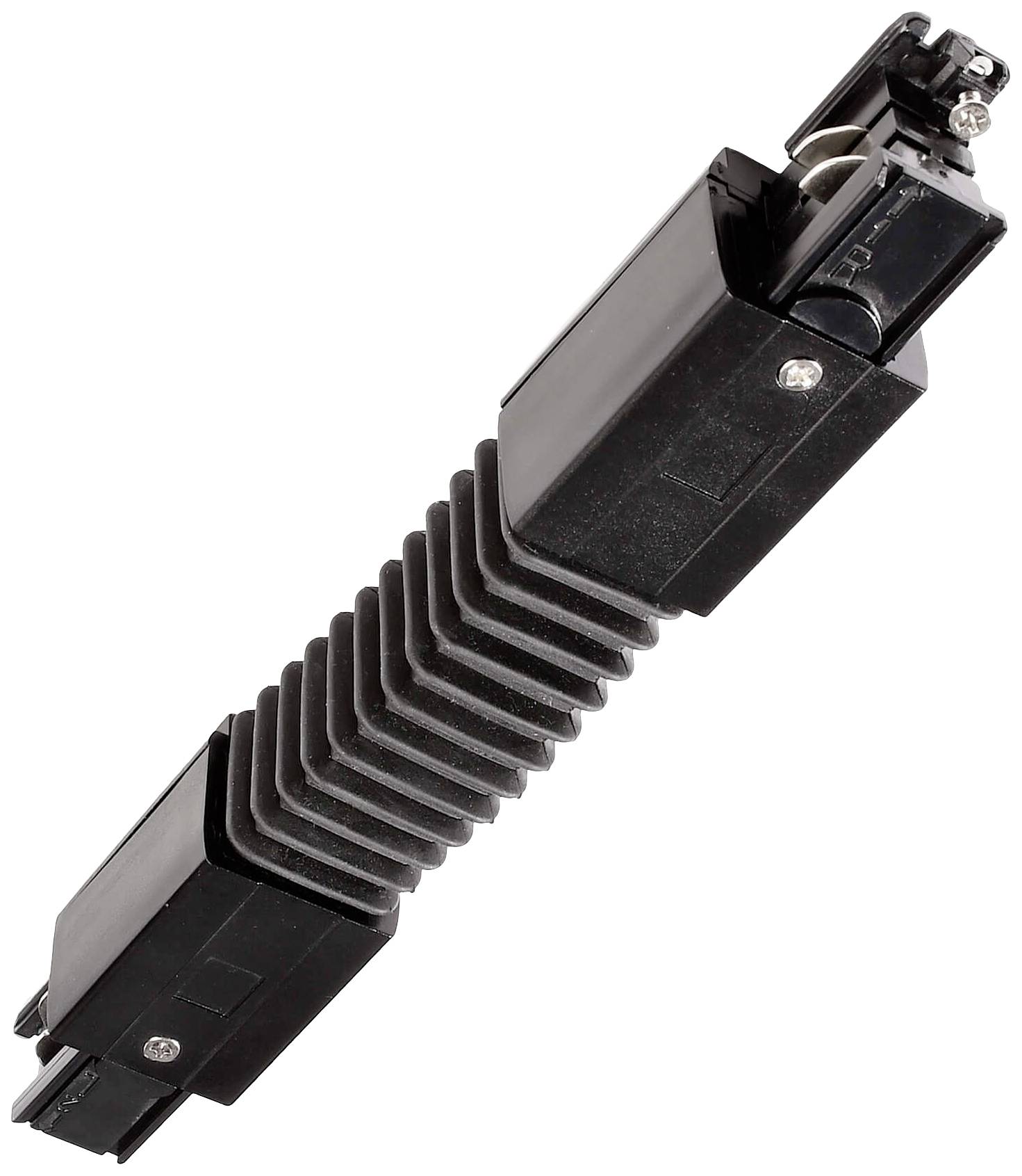 Deko Light 710041 D Line Flexverbinder links-rechts 230V-railsysteemcomponenten Stroomrail 3-fasig Zwart
