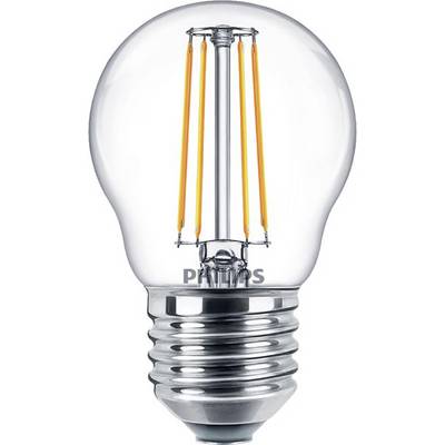 Energetski štedljiva LED žarulja sa vidljivim žarnim nitima. Pruža intenzivno svjetlo i energetski je učinkovita u standardnom obliku.