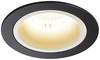 SLV 1003845 NUMINOS M LED ugradna svjetiljka LED fiksno ugrađena 17.5 W crna