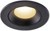 SLV 1005505 NUMINOS XS LED ugradna svjetiljka LED fiksno ugrađena crna